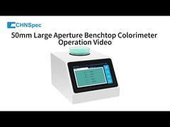 Spektrotometre/spektral yoğunluk ölçer işletim videosu